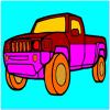 Pick-up Truck Coloring spel