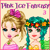 Rózsaszín jég fantázia ruha 3 játék