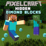 Bloques de diamantes ocultos pixelcraft juego