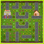 Pizza Delivery Puzzles game