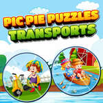 Pic Pie Puzzles Transporte Spiel