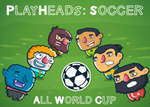 PlayHeads Soccer AllWorld Cup game