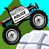 игра Полиция грузовик монстра