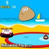 игра Pou удар вверх