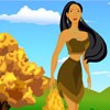 Pocahontas Dressup game