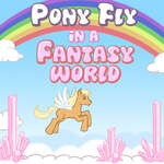 De Vlieg van de pony in een Wereld van de Fantasie spel