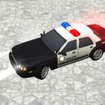 Aparcamiento de coches de la policía juego