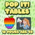 Pop It Tables game