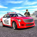 Policajné auto Policajt Skutočný simulátor hra