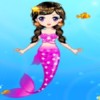 Hübsche kleine Meerjungfrau-Prinzessin Spiel