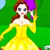 Princesse dans histoire magique jeu