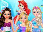 Princess Mermaid Stil machiaj joc