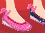 Princess cipő design játék