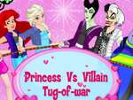 Prinses vs Schurken Touwtrekken spel