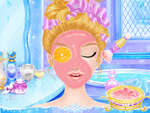 Princess Salon Frozen Party game