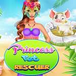 игра Принцесса Спасение домашних животных