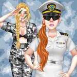 Princess katonai divat játék