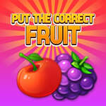 Put The Correct Fruit game