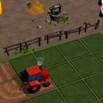 Пъзел трактор ферма игра