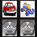 Racing Cars Memory Spiel