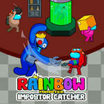 Regenbogen-Monster-Hochstapler-Fänger Spiel