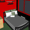 Escape rojo VIP dormitorio juego