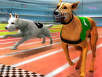 Simulador de carreras de perros real 3D juego