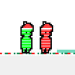 Roșu și verde de Crăciun joc