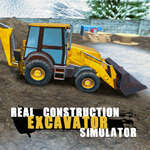 Simulador de excavadora de construcción real juego