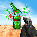 Valódi palack lövöldözős 3D játék