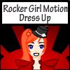 Rocker-Mädchen-Motion-Dress Up Spiel