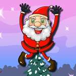 Santa Claus Jumping Abenteuer Spiel