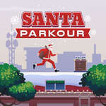 Santa Parkour game