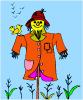 scarecrow coloring game