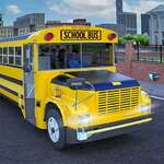 Училищен автобус игра шофиране Sim