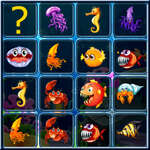Sea Creatures Cards Match game