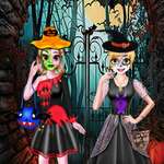 Schwester S Halloween Kleider Spiel