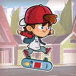 Skateboard uitdaging spel