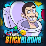 Skibidi StickBloons Spiel