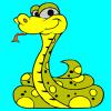 Snake coloring game