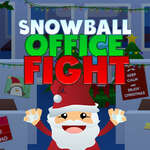 Lucha de La oficina de Snowball juego