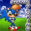 Sonic Coloring game