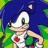 Sonic-dievča hra