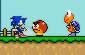 Sonic in Mario World game