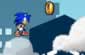 Sonic auf Wolken Spiel