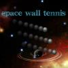 Ruimte muur Tennis spel