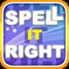 Spell it right game