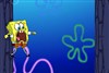 SpongeBob volez au-dessus de murs jeu