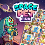 Weltraum-Haustier-Link Spiel