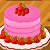 Décorations de gâteau aux fraises jeu
